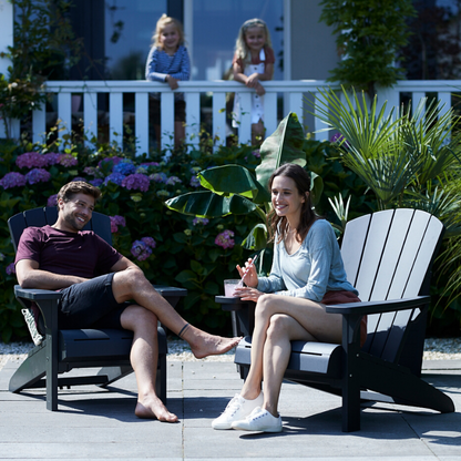 PRE ORDER: NOV. - Keter Troy (no cup holder) Adirondack - Graphite
