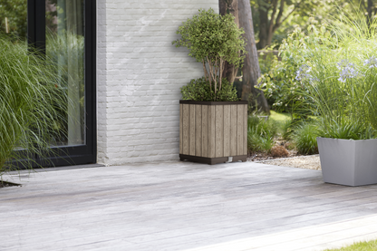 Keter Signature Tall Planter- Ashwood Look