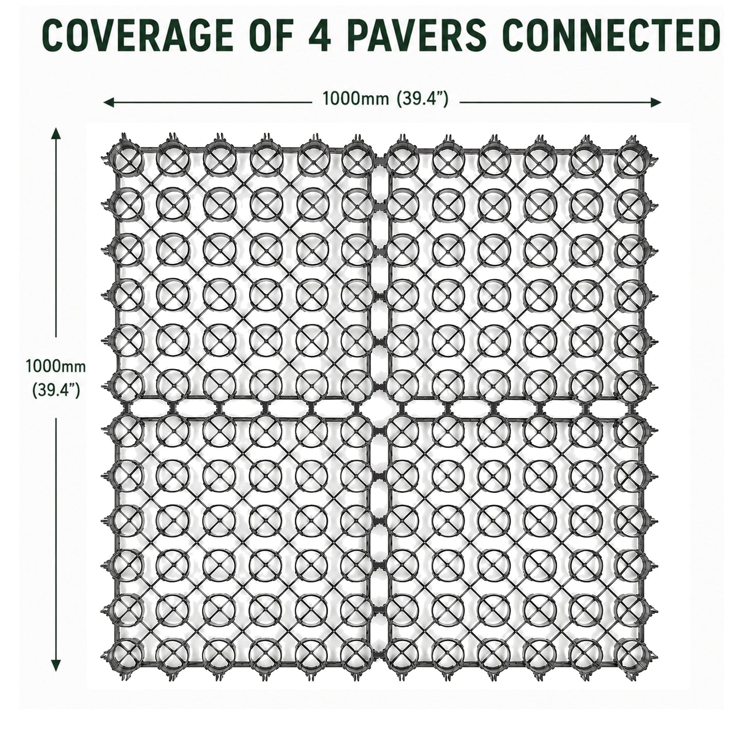 4cm Grass & Gravel Paver