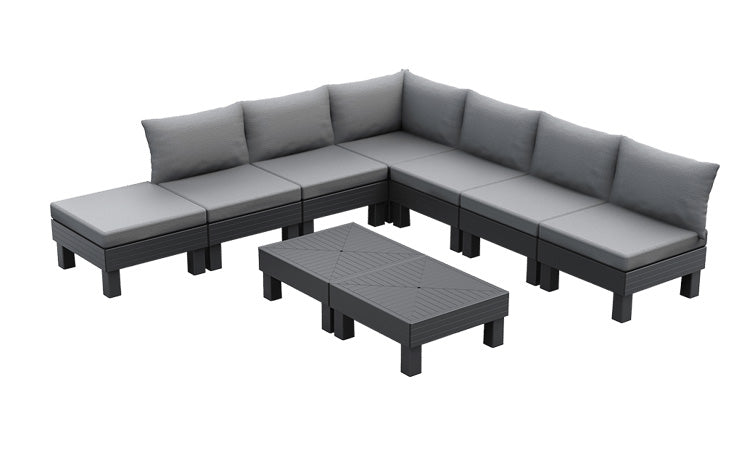 Keter Elements 7 Seater Modular Lounge Set