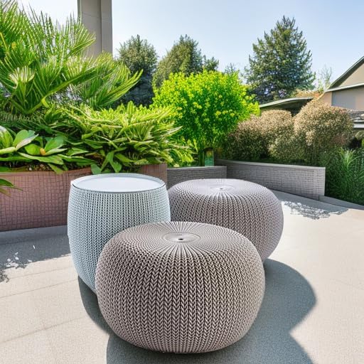 Keter Cozy Urban Balcony Set - Beige