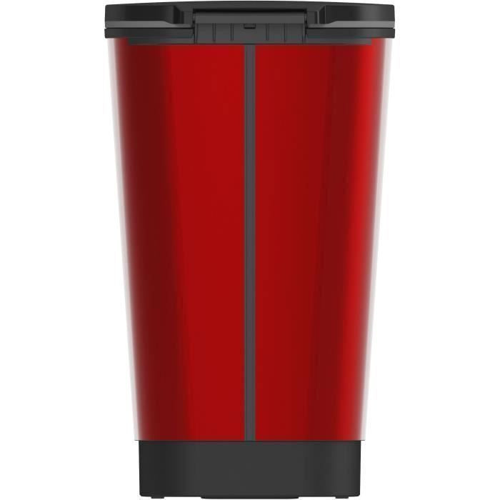 PRE ORDER: SEP. - Curver Chic 35L Pedal Bin  - Red