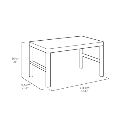 Rosalie Corner Set + Lyon Table