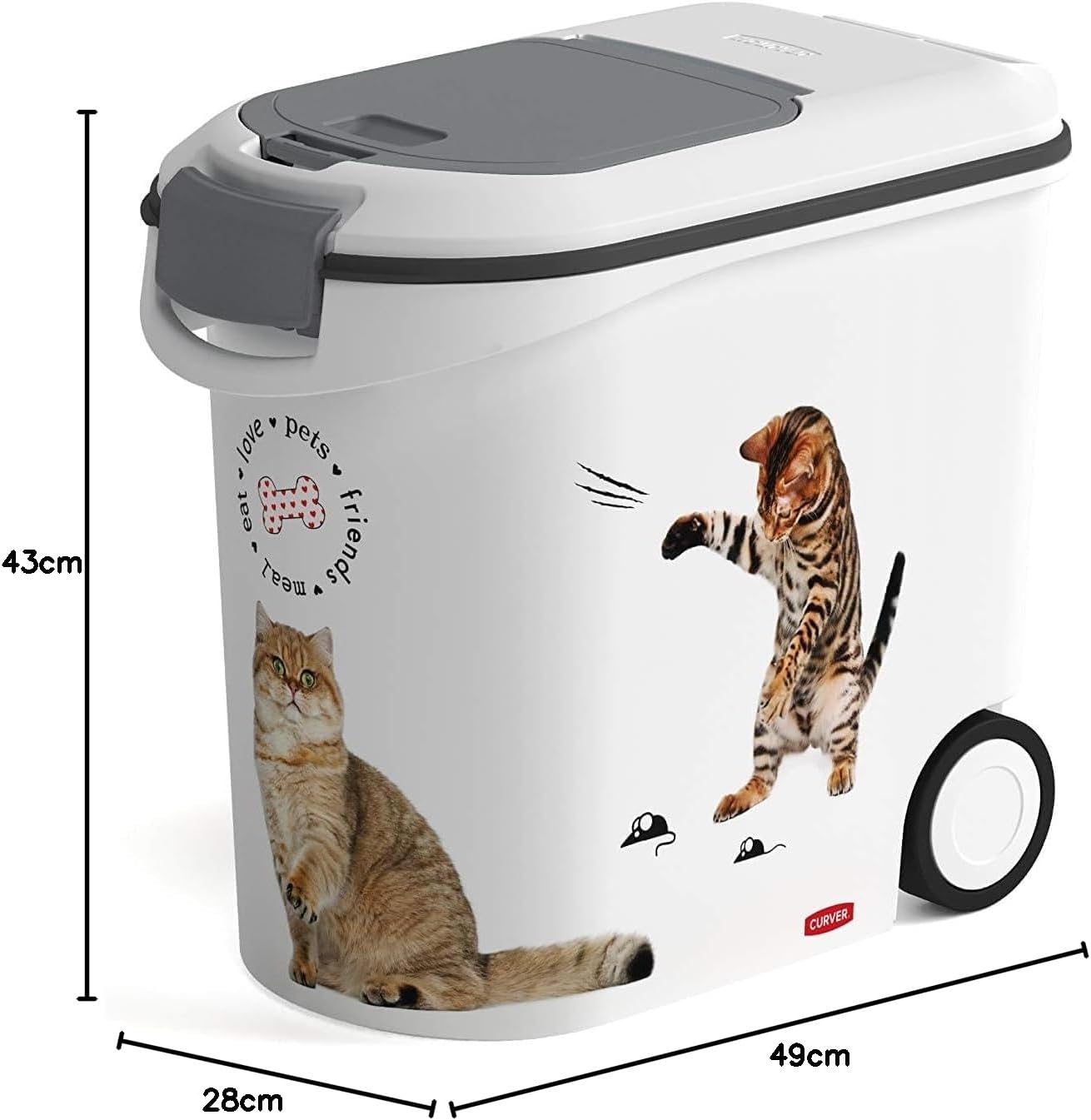 Curver 35L/12kg Pet food Storage Container