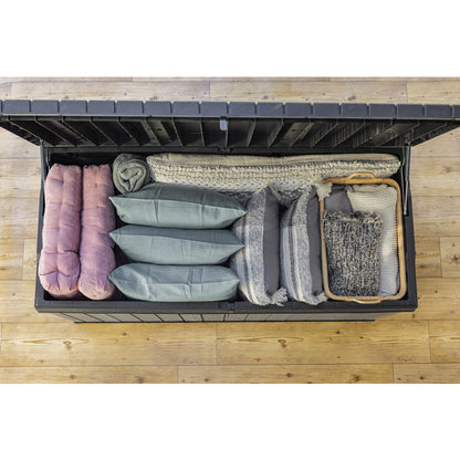 Keter Darwin 380L Storage Box - Grey