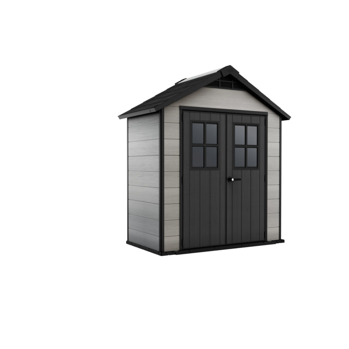 Keter Oakland Garden Shed 754 (2.1 x 1.2m) - mazeproducts