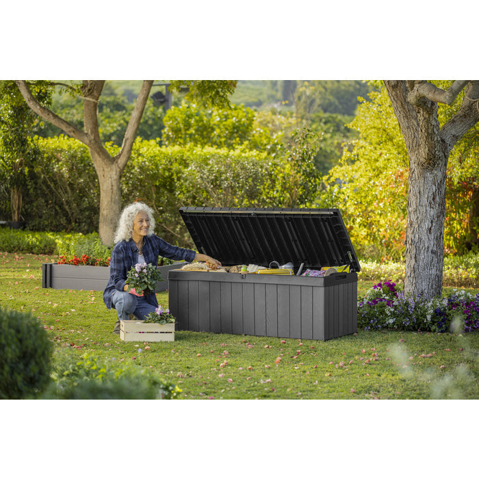 Keter Darwin 380L Storage Box - Grey
