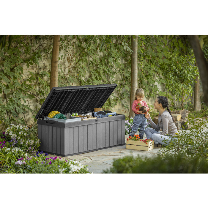 Keter Darwin 380L Storage Box - Grey