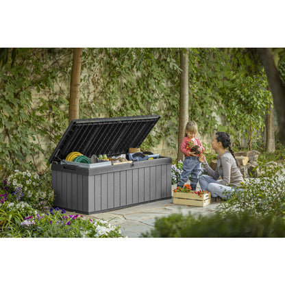 Keter Darwin 380L Storage Box - Grey