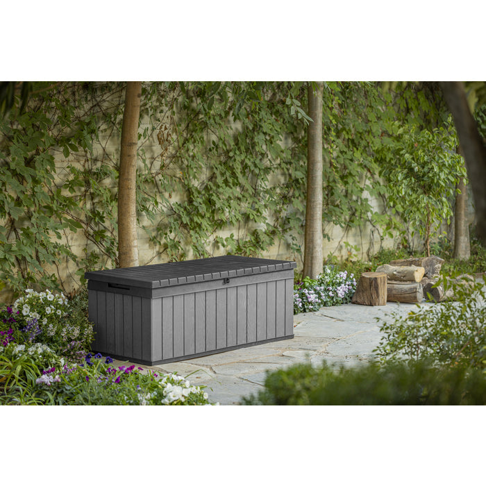 Keter Darwin 380L Storage Box - Grey