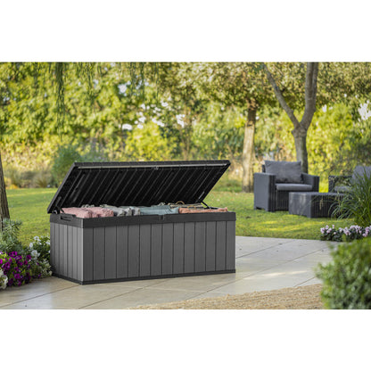 Keter Darwin 380L Storage Box - Grey