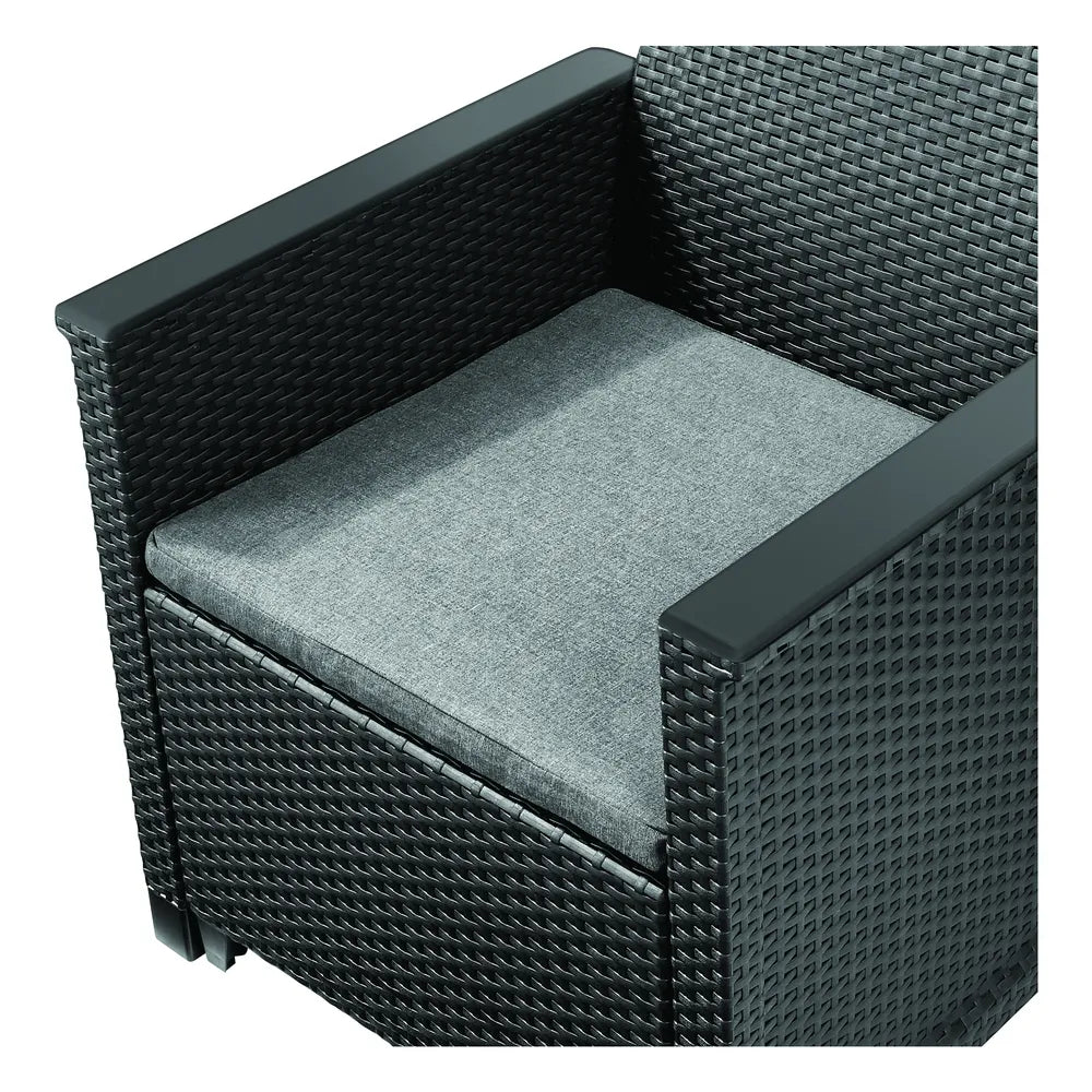 Keter Elodie Balcony Set - Graphite