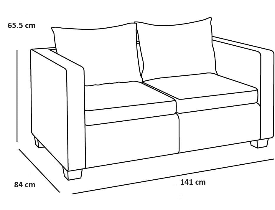 Keter Salta 2 Seater Sofa