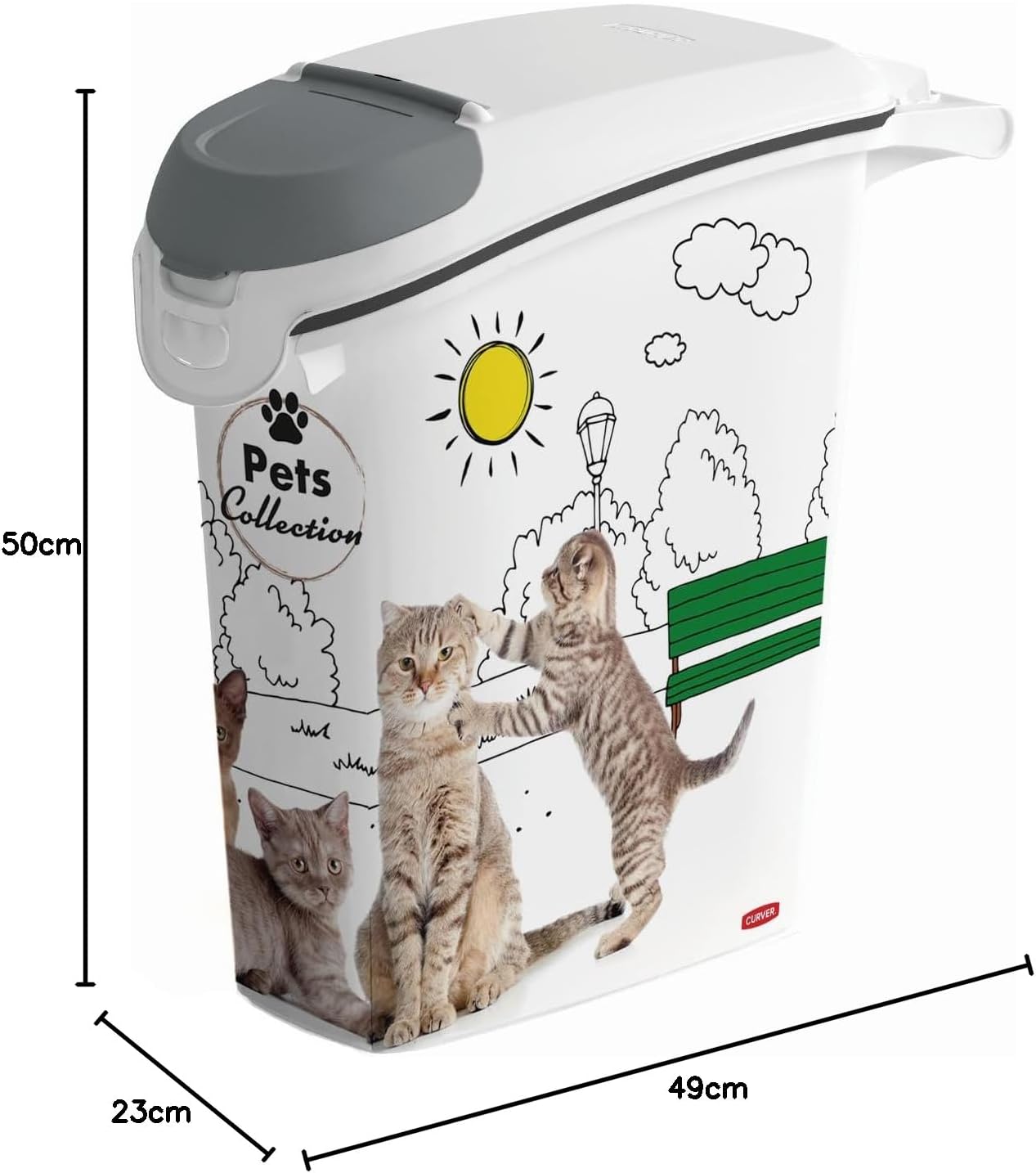 Curver 23L/10kg Pet food Storage Container