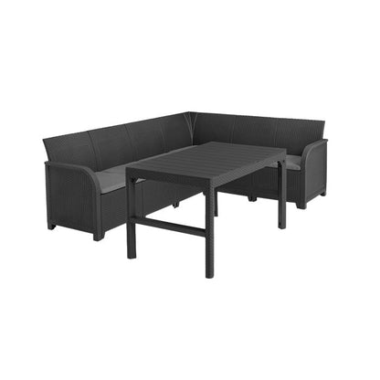 Rosalie Corner Set + Lyon Table