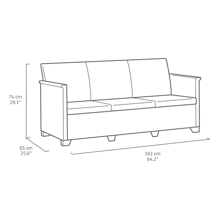 Rosalie 3 seater Sofa - mazeproducts