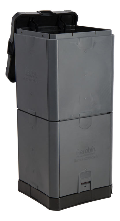 Aerobin Outdoor Compost Bin (200L)- Grey