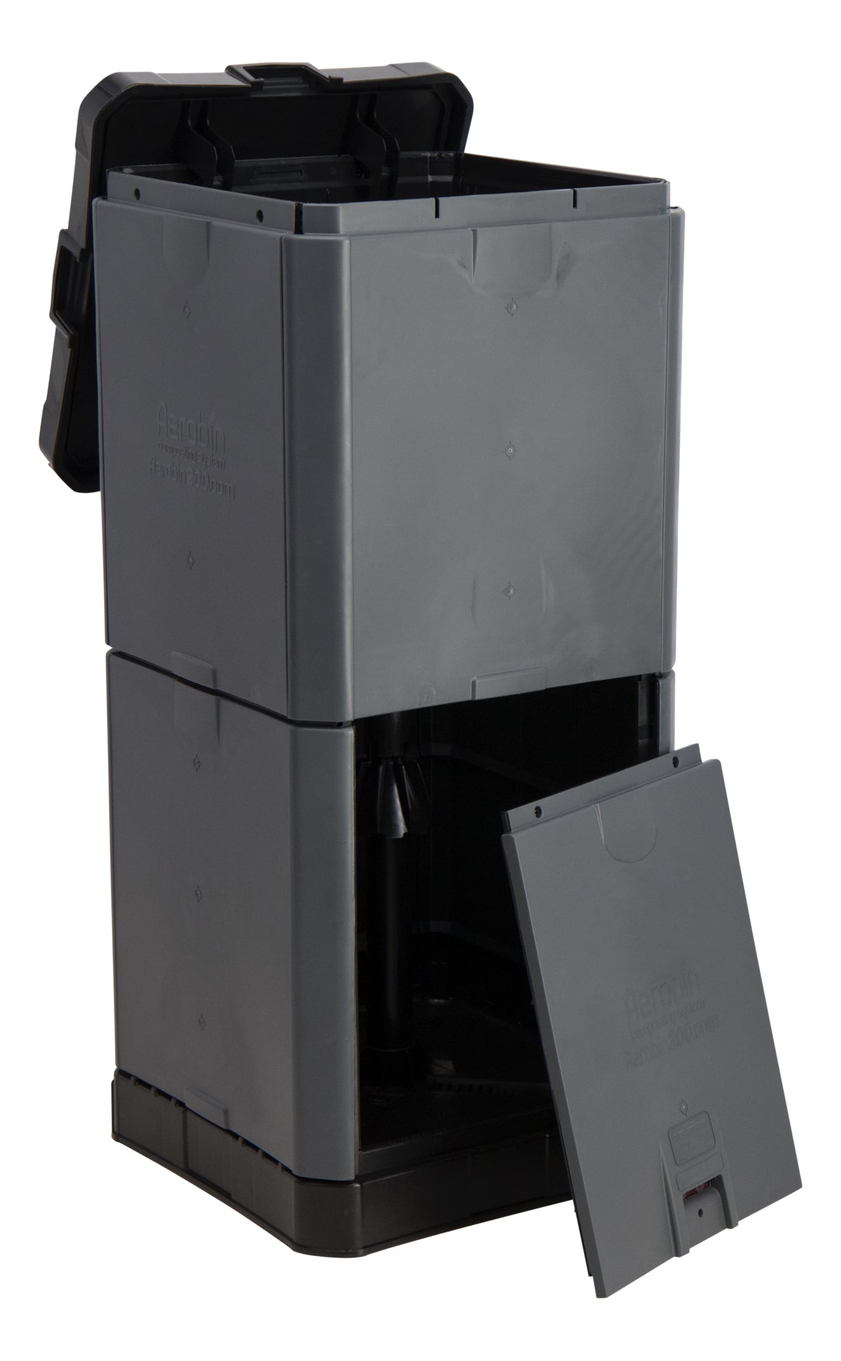 Aerobin Outdoor Compost Bin (200L)- Grey