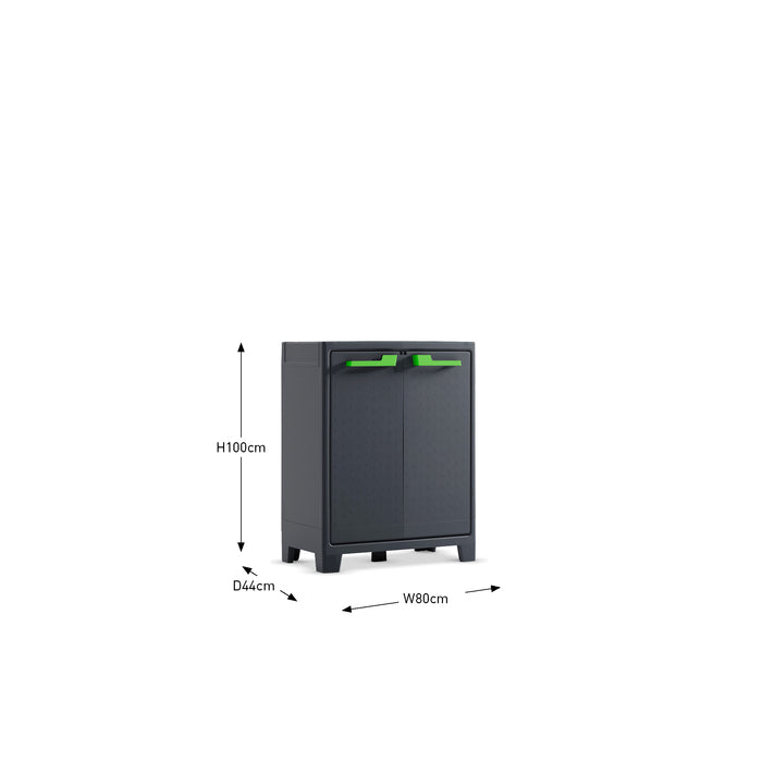 PRE ORDER: SEP. - Keter Moby High Cabinet/Keter Moby Low Cabinet (Bundle)