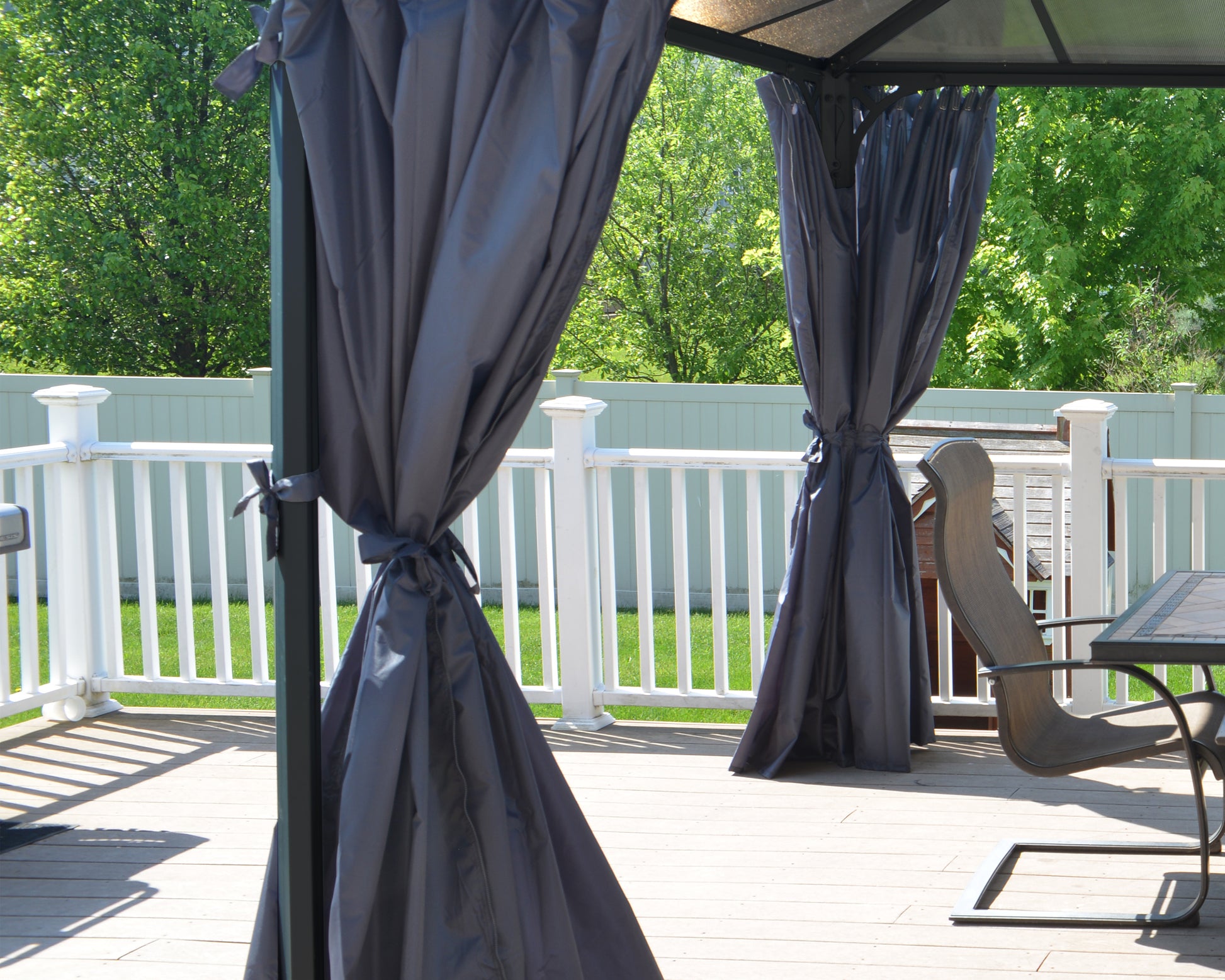 Curtain Set for Martinique Gazebo 3m x 4.3m