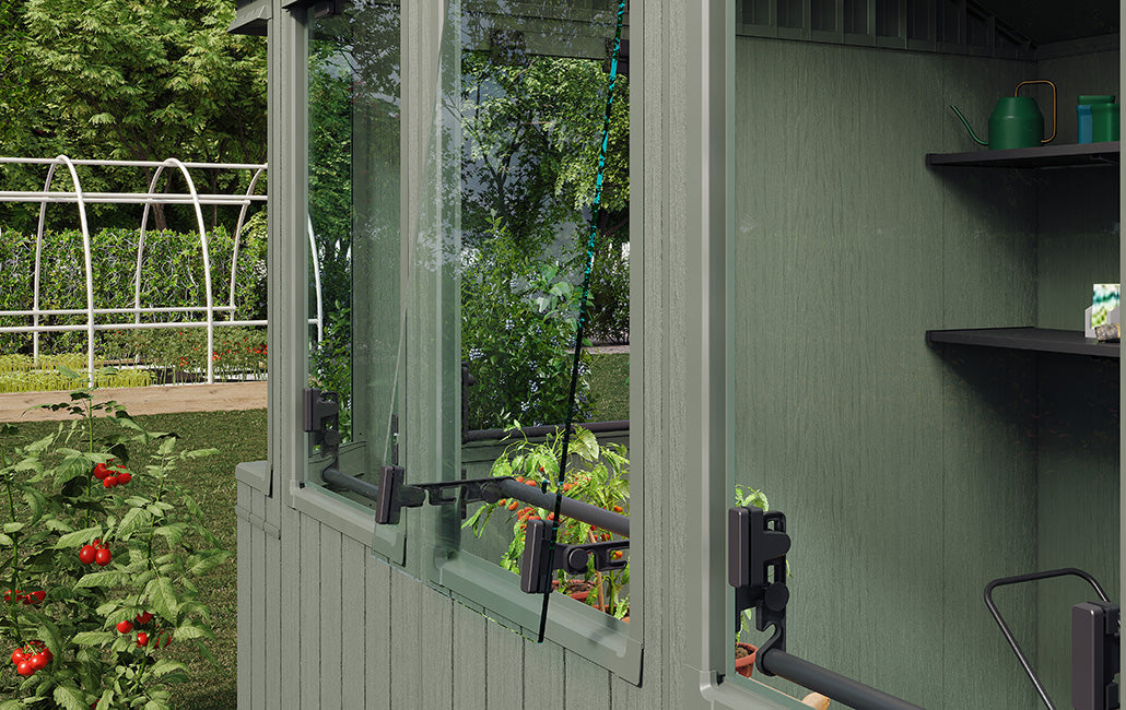 PRE ORDER: SEP. - Keter Potting 6x8 Shed - Green (1.9 x 2.4m)