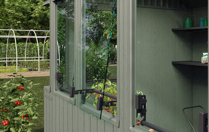PRE ORDER: SEP. - Keter Potting 6x8 Shed - Green (1.9 x 2.4m)