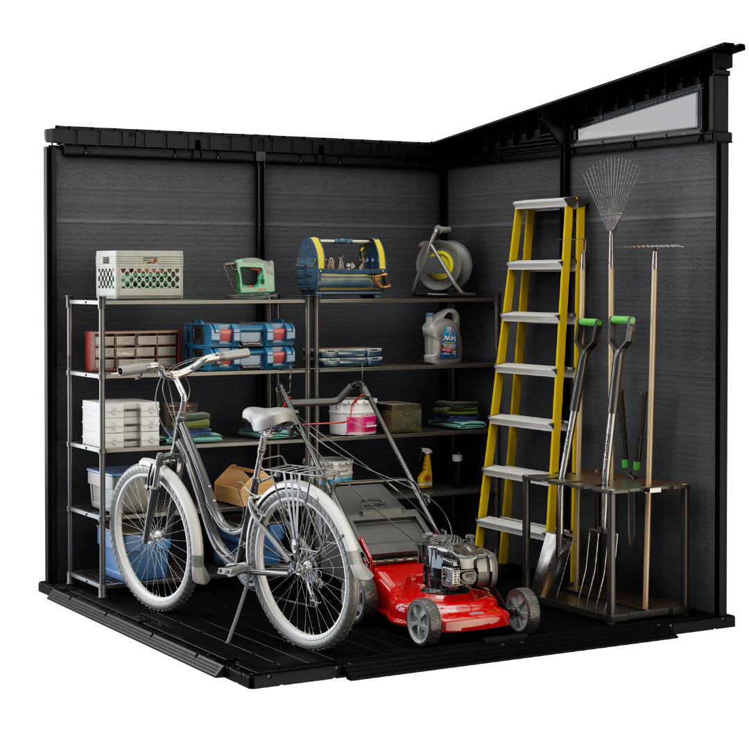 PRE ORDER: SEP. - Keter Cortina Garden Shed 7x7 (2.2 x 2.2m)
