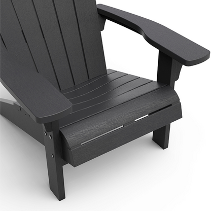 PRE ORDER: NOV. - Keter Troy (no cup holder) Adirondack - Graphite