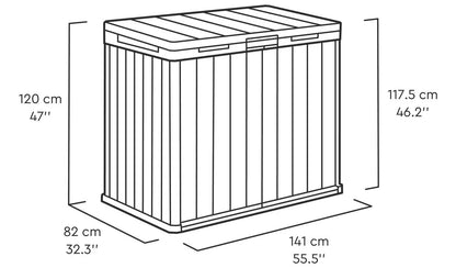 Keter Store It Out Darwin (Grey) 1150L