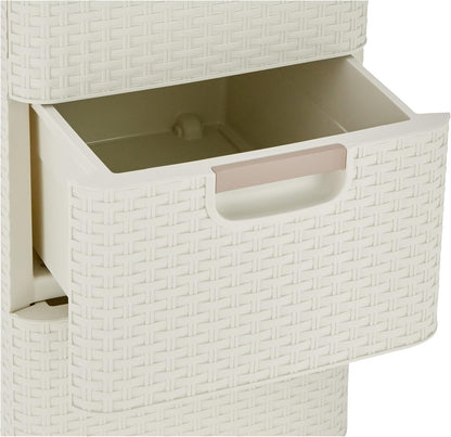 Curver Style Storage 3 Drawer Set - White (14L)