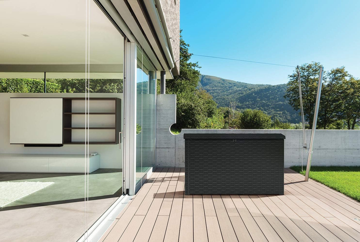 Keter Java 870L Outdoor Storage Box - Anthracite