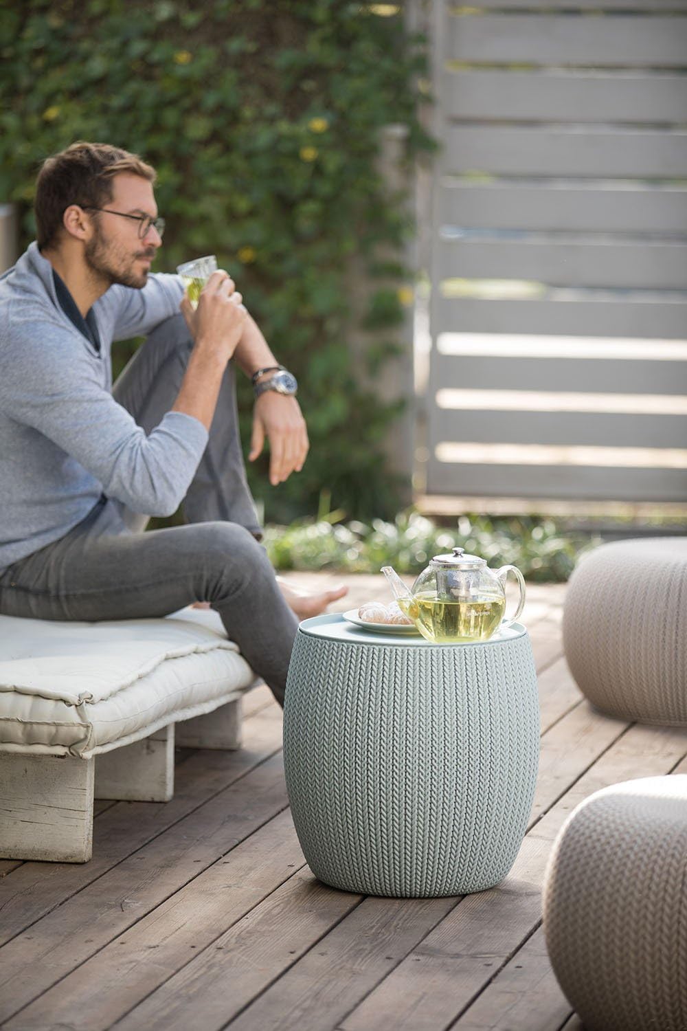 Keter Cozy Urban Balcony Set - Beige