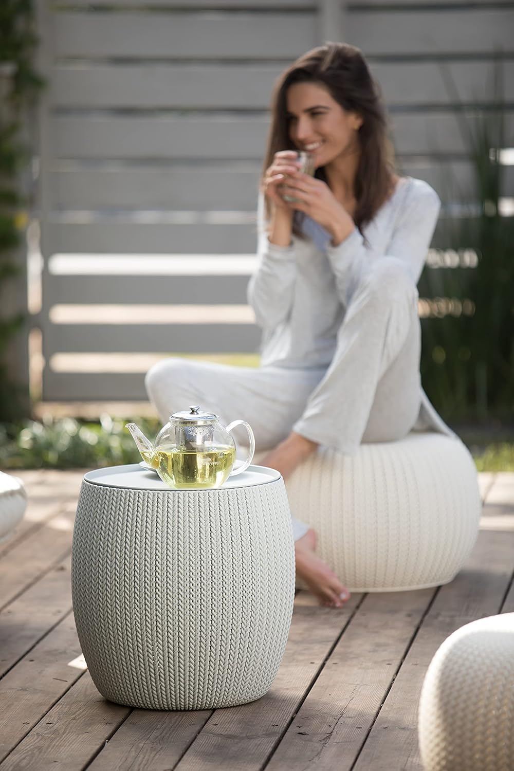 Keter Cozy Urban Balcony Set - White