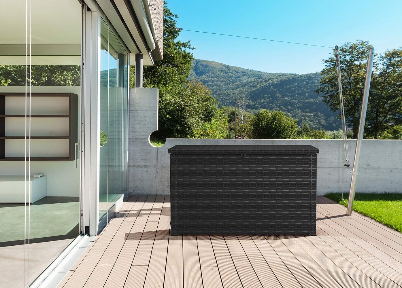 Keter Java 870L Outdoor Storage Box - Anthracite