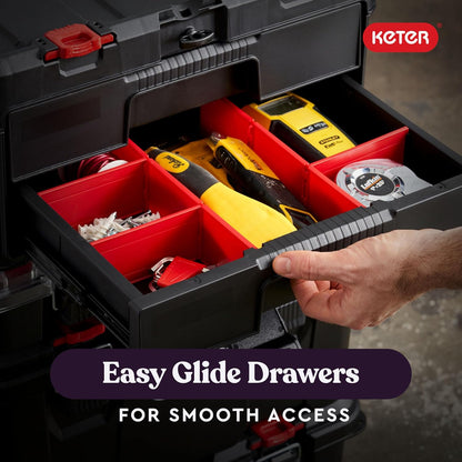 Keter STACK N’ ROLL 2 Drawers