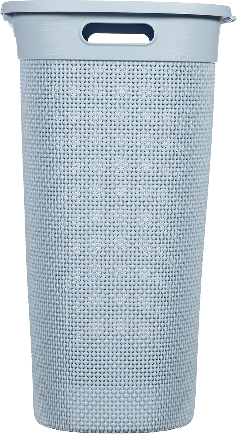 KIS Filo Laundry Hamper - Light Blue