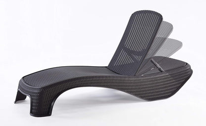 Keter Atlantic Sun Lounger - Graphite