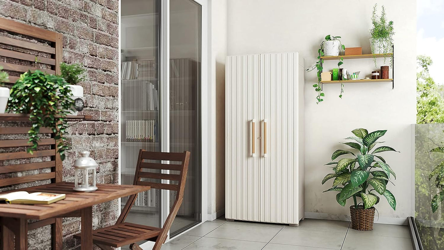 Keter Groove Tall Cabinet