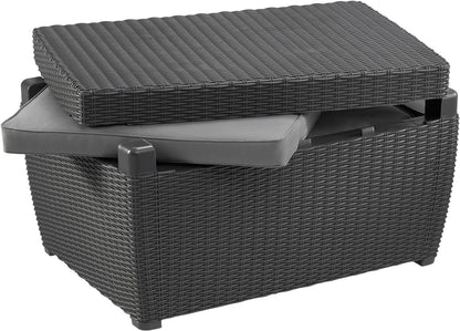 Keter Mia Outdoor Lounge Set - Graphite