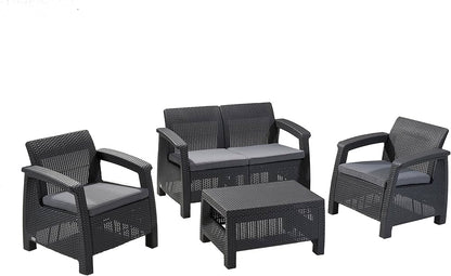 PRE ORDER: OCT. - Keter Corfu 2 Seater Sofa