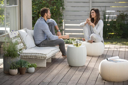 Keter Cozy Urban Balcony Set - White