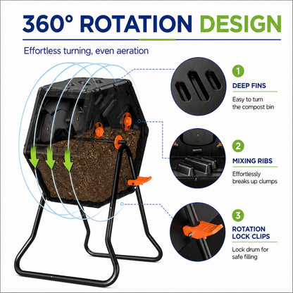 85L Compost Tumbler