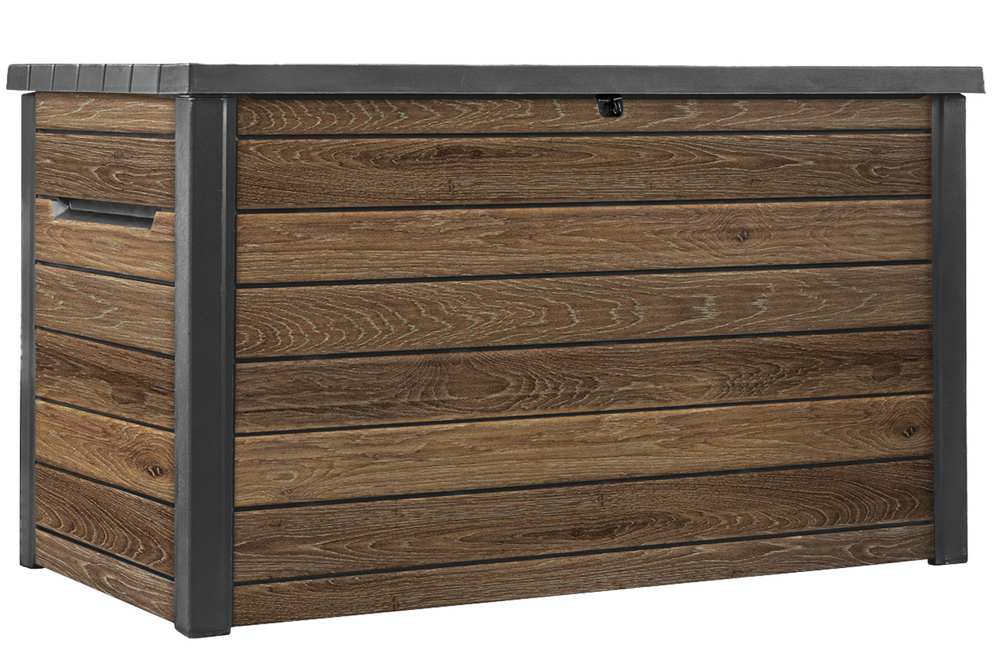 PRE ORDER: OCT. - Keter Signature 870L Storage Box - Walnut Look