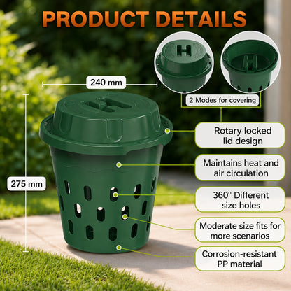 8L Underground Composter / Worm Farm - 3 Pack