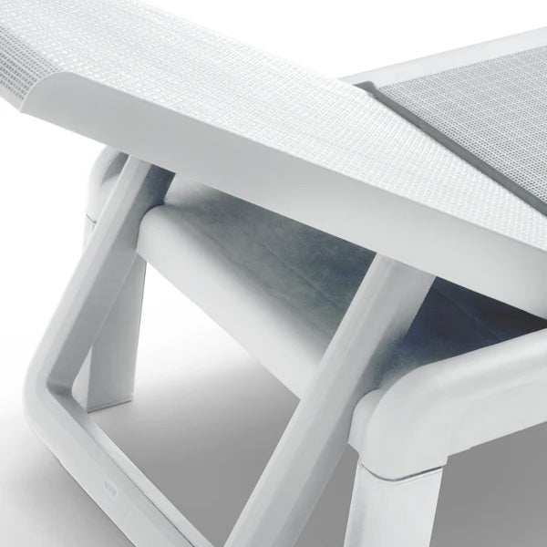 PRE ORDER: SEP. - Keter Mallorca Outdoor Sun Lounger - White