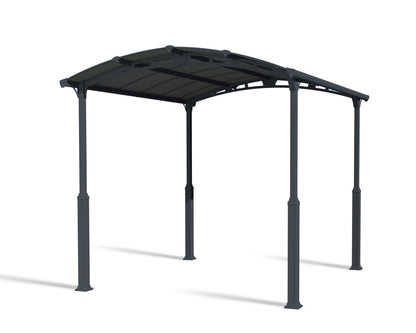 Alpine Carport 3.6m x 4.4m - Grey Frame With Grey Roof