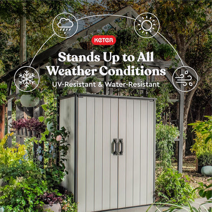 PRE ORDER: NOV. - Keter Premier Tall Shed