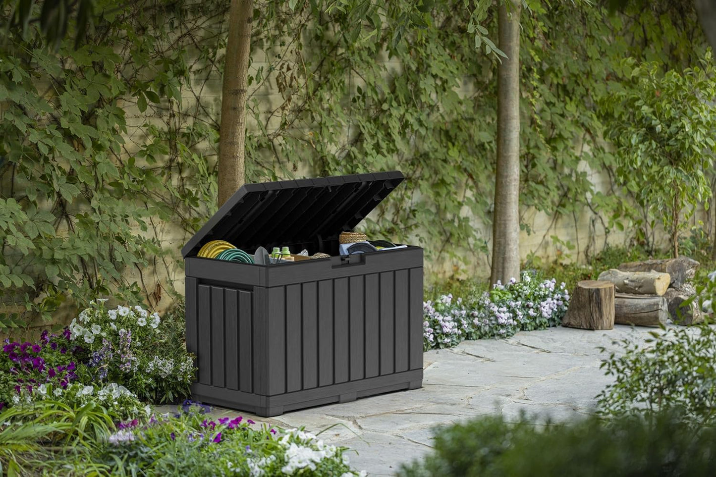 Keter Kentwood 190L Storage Box- Graphite