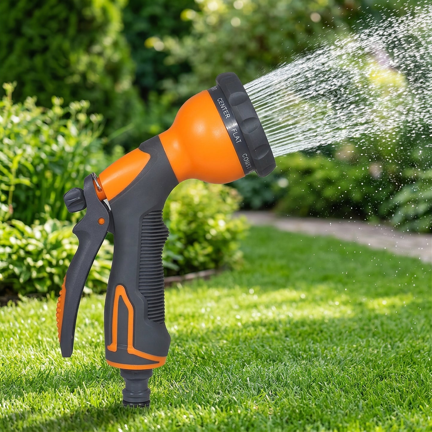9 Pattern Plastic Hose Gun - 12mm - mazeproducts