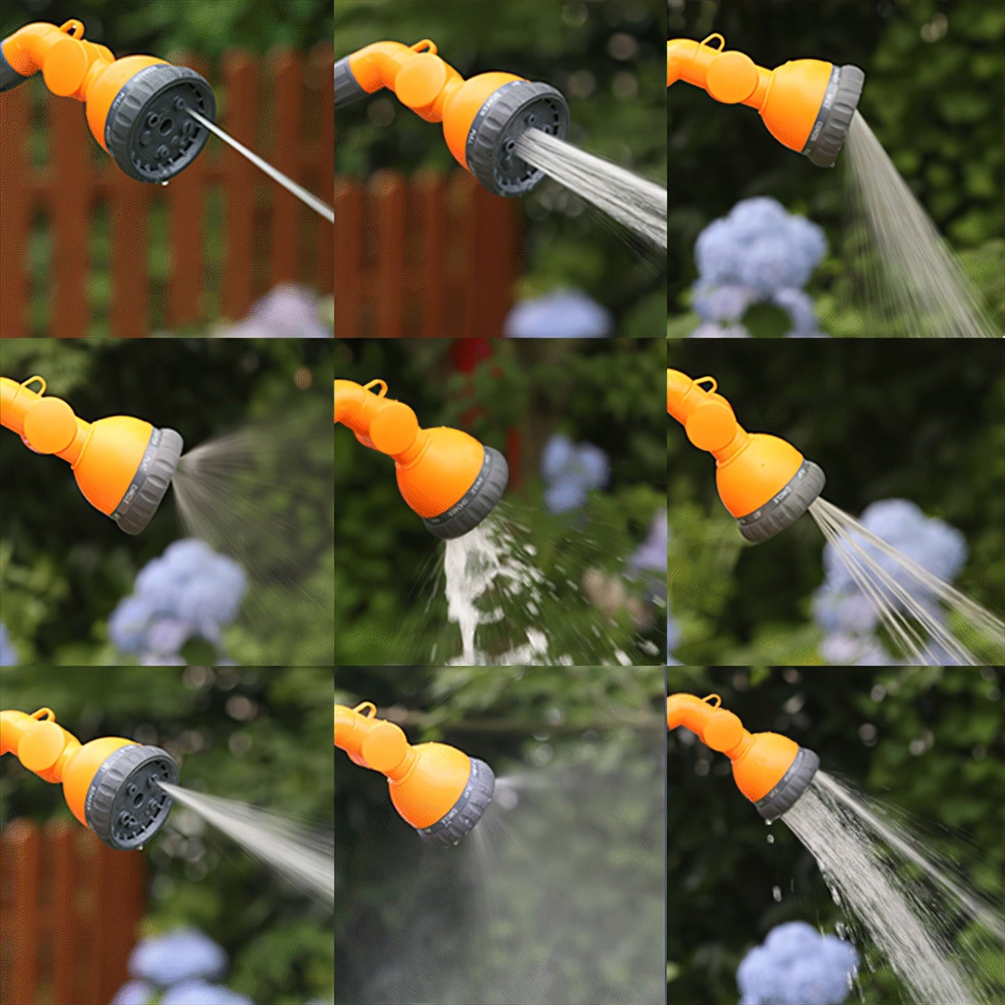 9 Pattern Watering Wand 90cm - 12mm - mazeproducts
